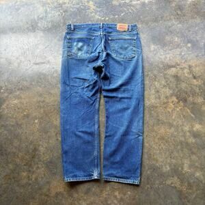 Worn In Vintage Levis 505 Blue‎ jeans